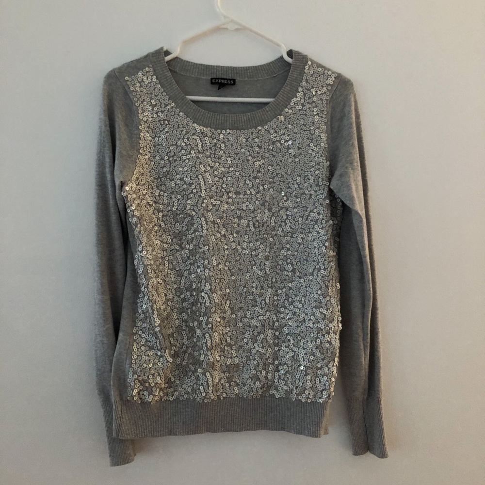 Express Women’s Size Small Sequin Sweater